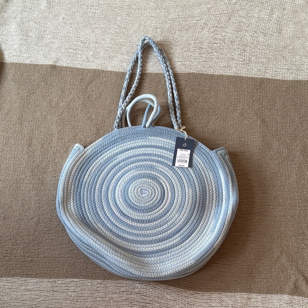 Universal Thread Light Blue Circular Tote